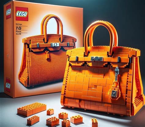 hermes birkin legos|Hermes Birkin Lego bag.